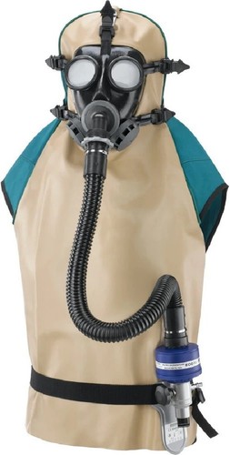 Maschera areata per sabbiatura - maschera,