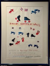 POSTER ORIGINALE FIRMATO DAVID