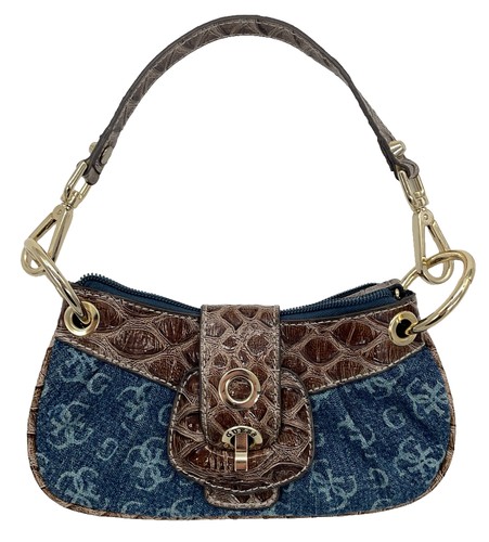 Borsa tracolla guess denim - a,