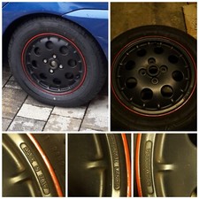 4 cerchi Cromodora Lancia Delta + pneumatici Dunlop S.R. - 175/70 R14 - 84 T