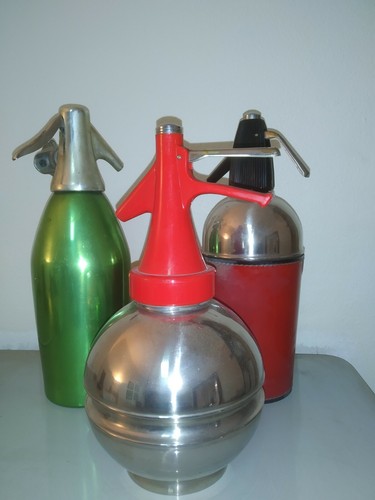 Lotto tre sifoni selz - , vintage