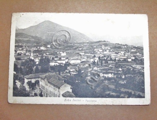 Cartolina erba incino - erba,