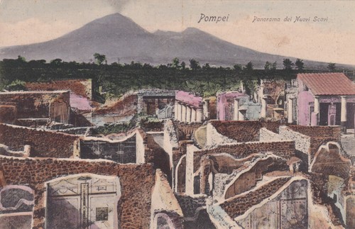 Cartolina napoli pompei - napoli,