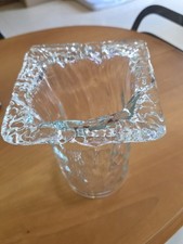 Vaso vintage Anni '80 in vetro