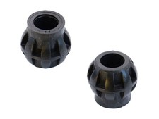 2X Testa Sferica Per Barra Di