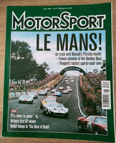 Motorsport magazine june - motorsport,