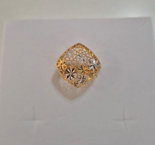 Anello donna oro bicolore - donna, 18