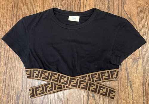 Authentic fendi logo waistband - fendi, logo-waistband