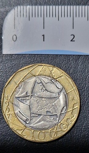 Moneta 1000 lire del 1997 - 1997, con