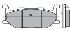 FRONT BRAKE PADS YAMAHA 650