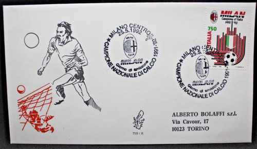Italia 1992 milan campione - 1992, d'