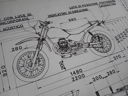 Moto guzzi v65 650 1984 - v65, tt