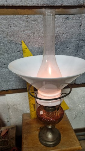Antica lampada petrolio - antica, a