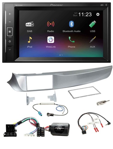 Pioneer dab volante 2din - pioneer,