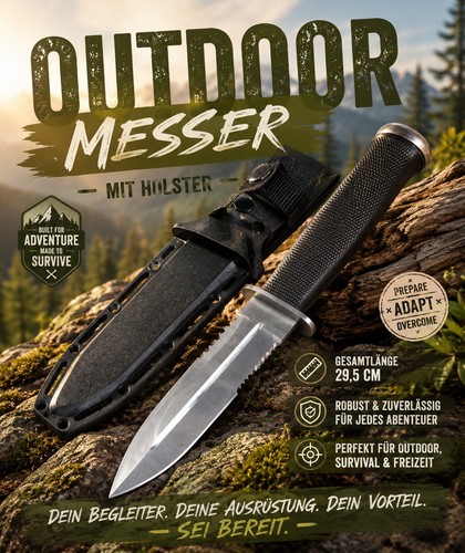 Nuovo coltello outdoor - nuovo, +