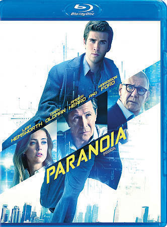 Paranoia blu ray disc 2013 - (blu-ray,