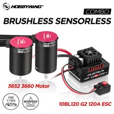 HobbyWing QuicRun 120A ESC + motore brushless senza sensore per auto 1/10 RC