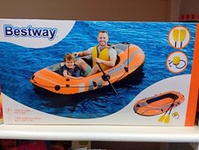 Bestway Hydro‑Force Raft 1 Persone Gommone Gonfiabile - Arancione (61078)