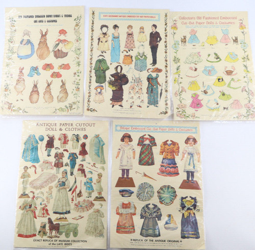 Bambole carta vintage anni - vintage,