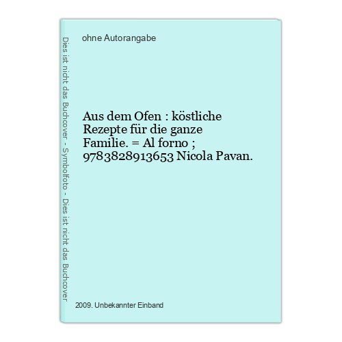 Aus dem ofen köstliche - aus,