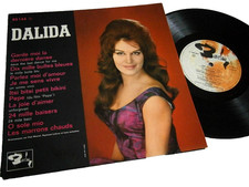DALIDA - Same gatefold album Raro 25 cm 10'  Barclay
