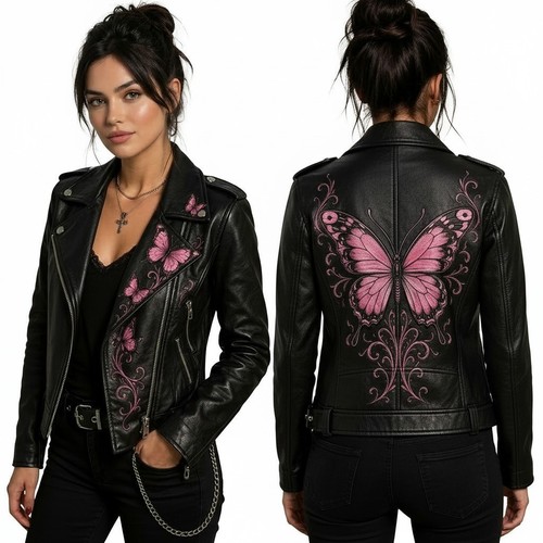 Giacca motociclista donna - giacca,