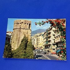 SANREMO RIVIERA DEI FIORI ANTICA TORRE SARACENA CARTOLINA SCRITTA VIAGGIATA