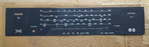 Display radio elettra mod - display,