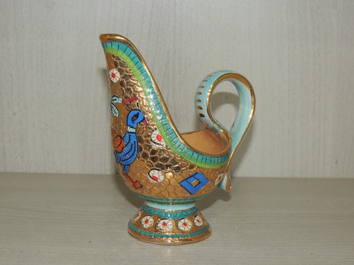 Candelabro vintage ceramica - candelabro,