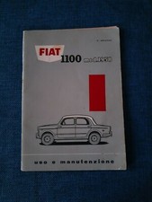 libretto uso e manutenzione