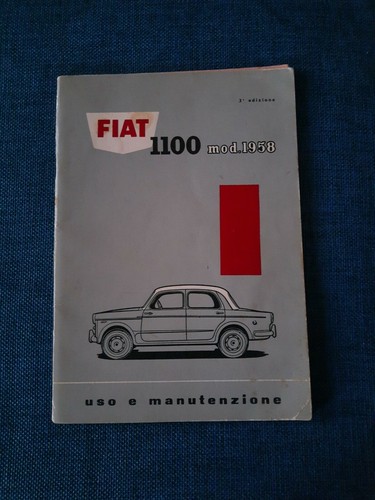 Libretto uso manutenzione - uso,