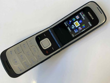Nokia 2720 Fold (2009) - Cellulare - Sbloccato - Flip Fold Nero Perfettamente Funzionante