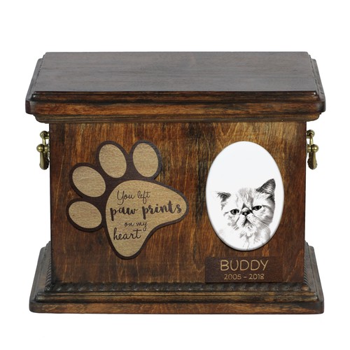 Urna legno per gatto exotic - in,