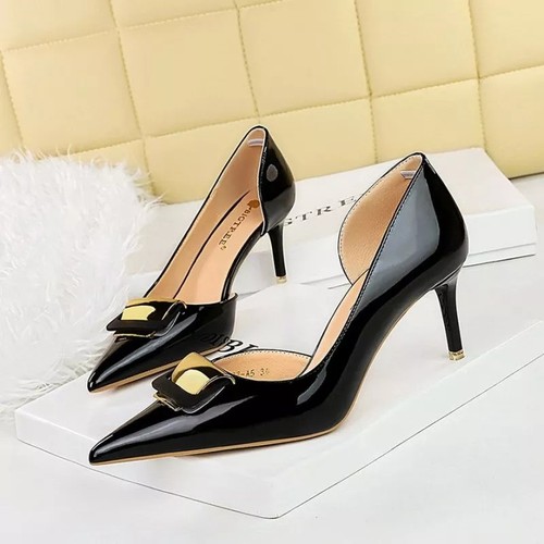 Decolte nero con tacco cm - decolte,