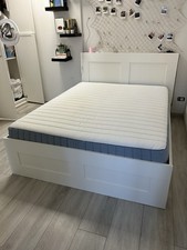 Letto matrimoniale brimnes +  materasso valevag 160x200