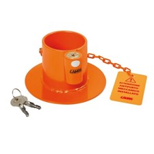 ANTIFURTO MECCANICO PER SEMIRIMORCHIO PER CAMION PERNO RALLA AGGANCIO TRATTORE