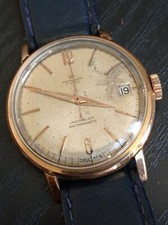 Orologio vintage PRYNGEPS anni 50 meccanico funzionante cal.VENUS 227 pl.oro