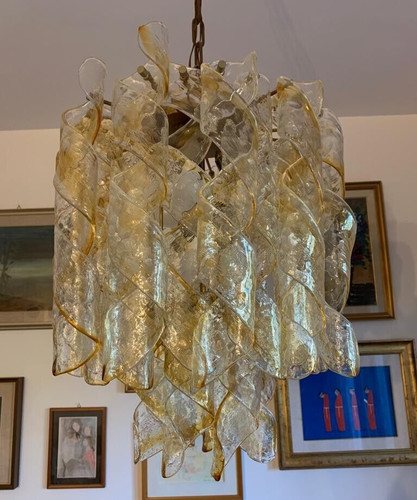 Lampadario torciglioni - lampadario, "torciglioni"
