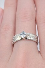 Anello fascia intrecciata