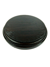 Base Tonda in Legno Cm 10 per Pastori Statua Presepe