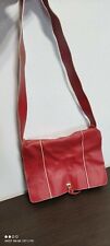 tracolla borsa rossa in pella MARIELLA BURANI vintage made in italy