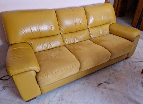 Divano pelle con sedute in - in,