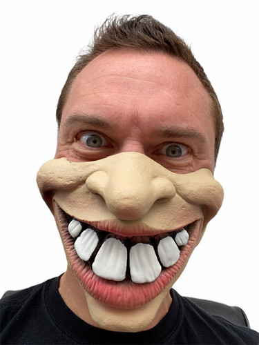 Grande denti maschera - grande,