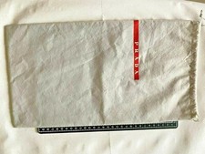 Prada originale porta calzature sacchetto dust bag nuovo cm 21X40
