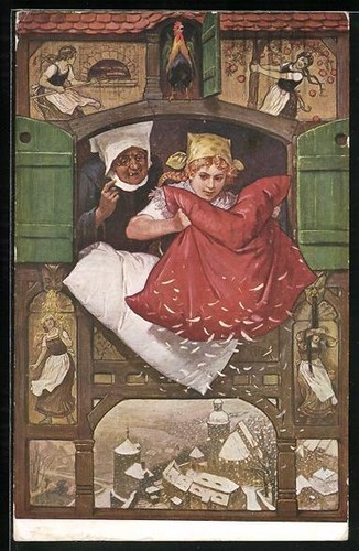 Cartolina marie scuote - cartolina,