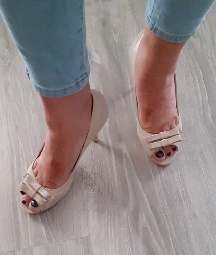 Scarpe donna beige tacco - donna, alto