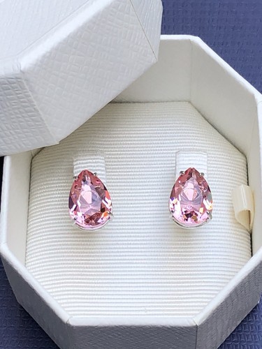 Orecchini perno swarovski - a,