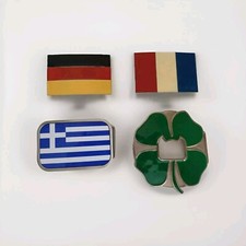  Fibbie per cintura × 4