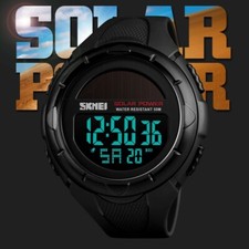 orologio con ricarica tramite energia solare X uomo donna  cinturino in Silicone