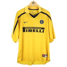 1999-00 Inter Terza Maglia Nike Pirelli L (Top)  SHIRT MAILLOT TRIKOT